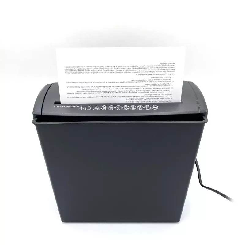 AKTENVERNICHTER - Dokumentenvernichter. Schneidet Papier, Folie, CD/DVD-Discs, Kreditkarten. (MT215)