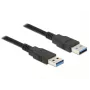USB-Kabel DeLOCK 85062 USB 3.2 Gen 1 2m USB A Schwarz