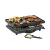 Steba RC 28 Guss-Raclette, 1400 W, 8 Pfännchen, schwarz