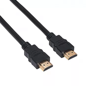 Akyga AK-HD-50A HDMI-1.4-Kabel High Speed mit Ethernet, 5 m, Schwarz