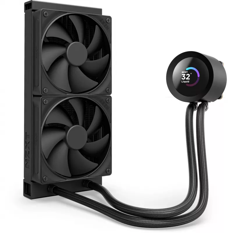 NZXT Kraken Plus 240 Prozessor All-in-One-Flüssigkeitskühler 12 cm Schwarz