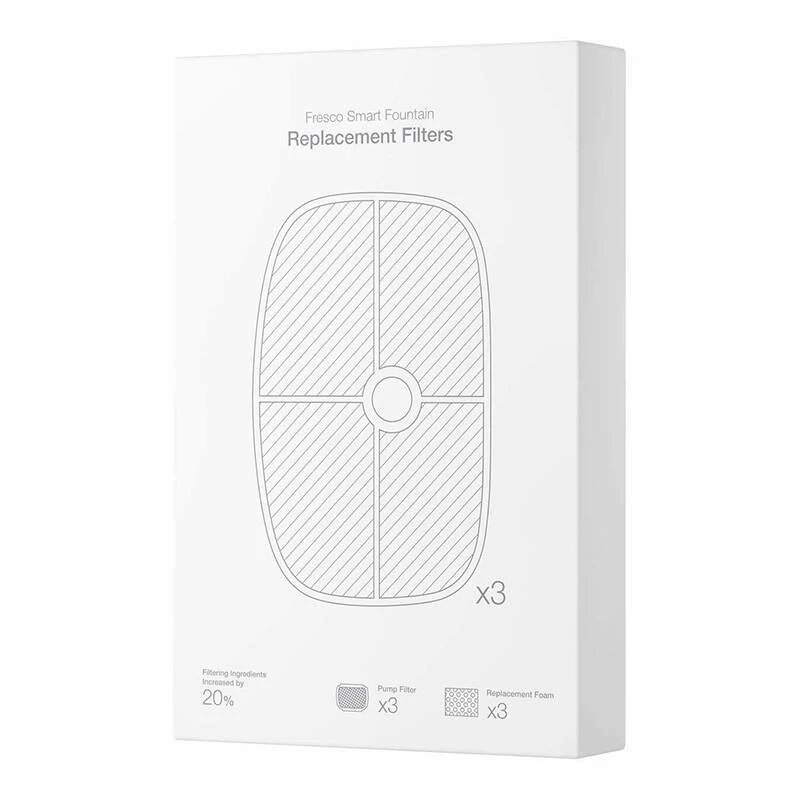 Ersatz-Schwammfilter für Petoneer PN-120001-01 – 3er-Pack für Aquarien-/Wasserpumpen