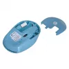 Natec Stork NMY-2001 kabellose optische Maus, 1600 DPI, USB-Empfänger, blau
