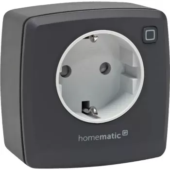 eQ-3 AG Homematic IP 161613A0, Indoor, Anthrazit, Kunststoff, IP20, IP20, 70 mm