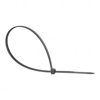 Kabelbinder 150 mm x 3,6 mm, schwarz, UL, UV-resistent, -40 °C bis +85 °C, 100 Stück, Good Connectio (KAB-15S36)