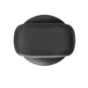 Silikon-Schutzobjektivabdeckung Puluz für Insta360 X3 (schwarz)