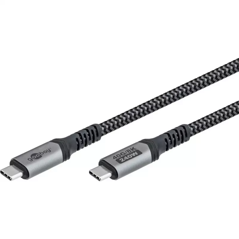 Goobay 74211 USB-Kabel Schwarz