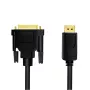 Videokabeladapter LogiLink CV0132 DisplayPort zu DVI 3m Schwarz