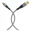 EFB Elektronik USB-A-auf-USB-C-Kabel 60W QC 3A Grau – Kabel – Digital/Daten (USB-AC-00004)