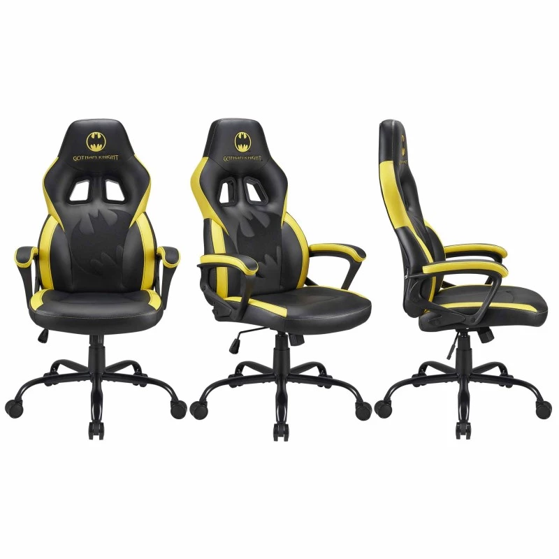 PC-Gaming-Stuhl Subsonic SA5642-B1 gepolsterte Sitzfläche Schwarz Gelb 120 kg