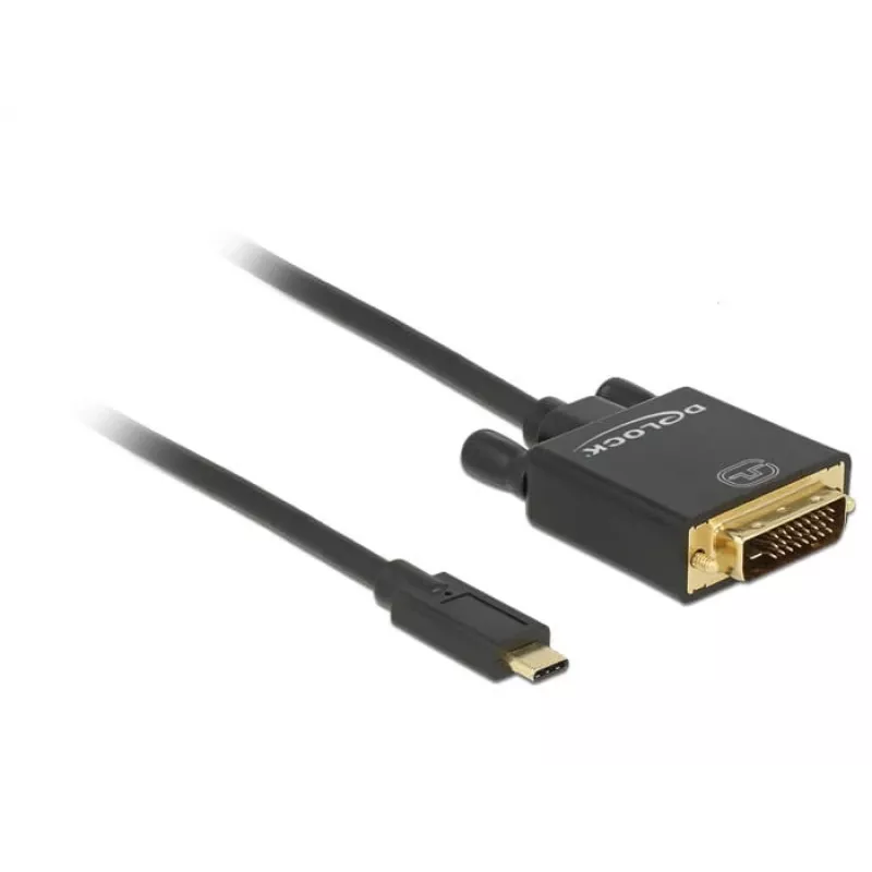 USB-C auf DVI Adapter DeLOCK 1m 85320