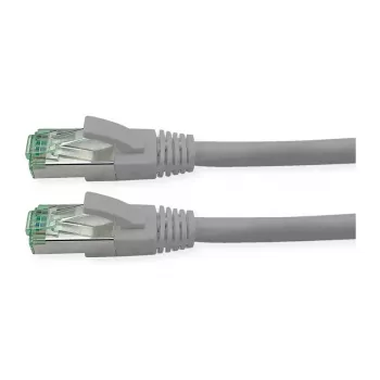 ROLINE RM Patchkabel Kat.6A S/FTP (PiMF), Grau, 1 m