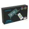 PCI-Slot-Lüfter- und RGB-LED-Controller Lamptron CFP30, schwarz