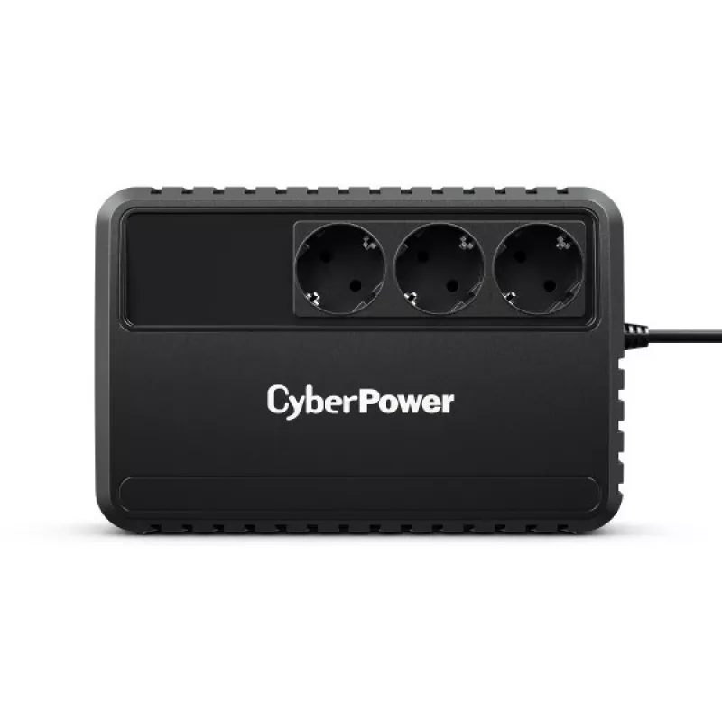 CyberPower BU650EG-FR Line-Interactive-USV 650 VA (0,65 kVA) / 360 W, AVR, 3 x FR-Steckdosen Typ E