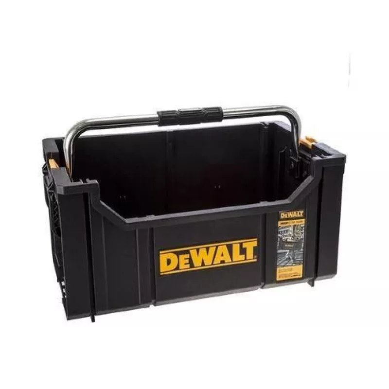 DeWALT DWST1-75654 Toughsystem DS280 Werkzeugkiste mit Griff, Kunststoff, schwarz