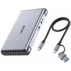 Unitek V1177AGY01 Video-Capture-Karte, 4K@60Hz, HDMI, USB-C, 3,5-mm-Miniklinke, grau