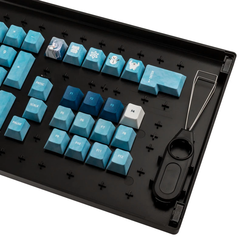 Keycap-Set Traitors YUKI ONNA (CH) – skulptiertes Keycap-Kit für mechanische Tastaturen, Cherry-Profil