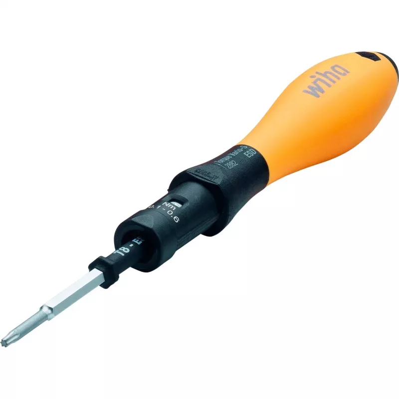 Manueller Schraubendreher Wiha 26865 Single Drehmomentschraubendreher Länge 127 mm Gewicht 141 g