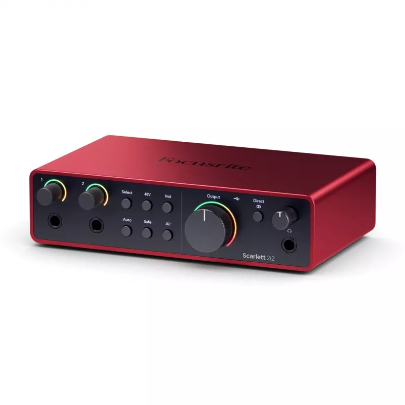 Focusrite Scarlett 2i2 USB-C 4. Generation Audio-Interface
