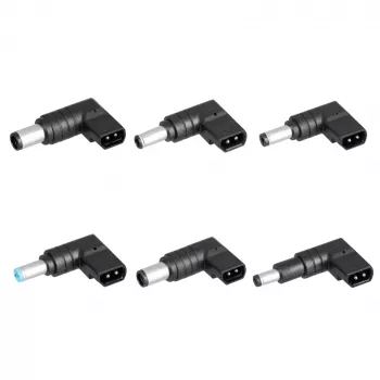 Akyga AK-NU-12 Universal-Notebook-Netzteil 65 W, 18,5–20 V, 6 Wechselstecker, schwarz