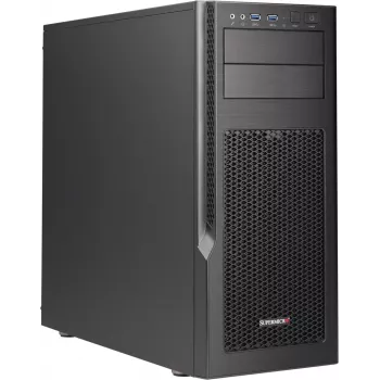 Computer Case Supermicro SuperChassis GS5A-754K Midi Tower Schwarz, Grau