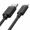 USB-A-auf-USB-C-Kabel Unitek C14068BK, 2 m, USB 2.0, schwarz, Stecker-Stecker