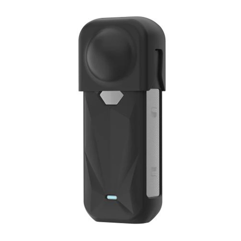 PULUZ Silikon-Schutzhülle mit Objektivabdeckung für Insta360 X5 (schwarz)
