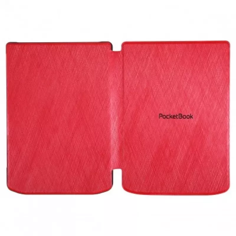 PocketBook H-S-634-R-WW Shell Cover für Verse / Verse Pro 15,2 cm (6 Zoll), Mikrofaser/PU, Rot