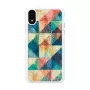 iKins Mosaic Hülle in Weiß für iPhone XR, K1713H