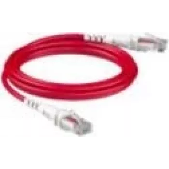 Patchsee ThePATCHCORD RJ45 Patchkabel Cat. 6A, U/UTP, extra-dünn, Rot, 2,4 m (TPC-SR-U/8)