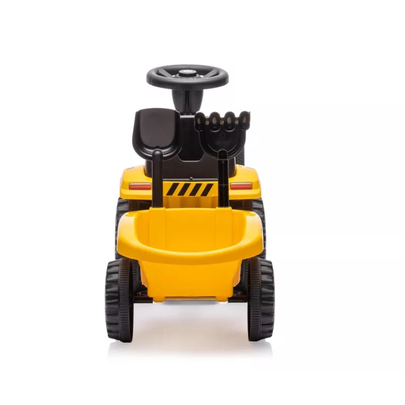 CAT Fahrzeug Traktor mit Anhänger gelb zum Aufsitzen