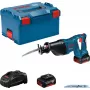 Bosch GSA 18 V-LI Akku-Säbelsäge, schwarz, blau