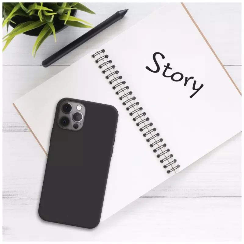 Fixed | Story | Rückabdeckung | Samsung | Galaxy S25+ | Gummi | Schwarz