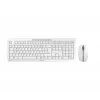 Tastatur CHERRY Stream Desktop Recharge Maus included Universal RF Wireless QWERTZ Deutsch Grau