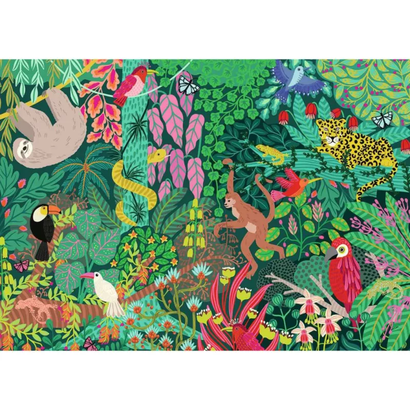 Ravensburger 12001432 Puzzle „Magischer Regenwald“, 1000 Teile, ab 14 Jahren