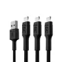 Lightning-Kabel Green Cell KABGCSET05 1,2 m Schwarz