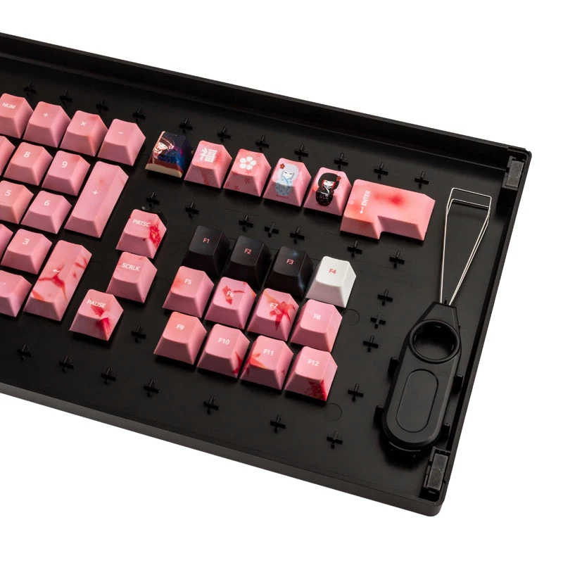 Keycap-Set Traitors ZASHIKI WARASHI (UK-Layout) – handwerklich gestaltete Ersatztastenkappen