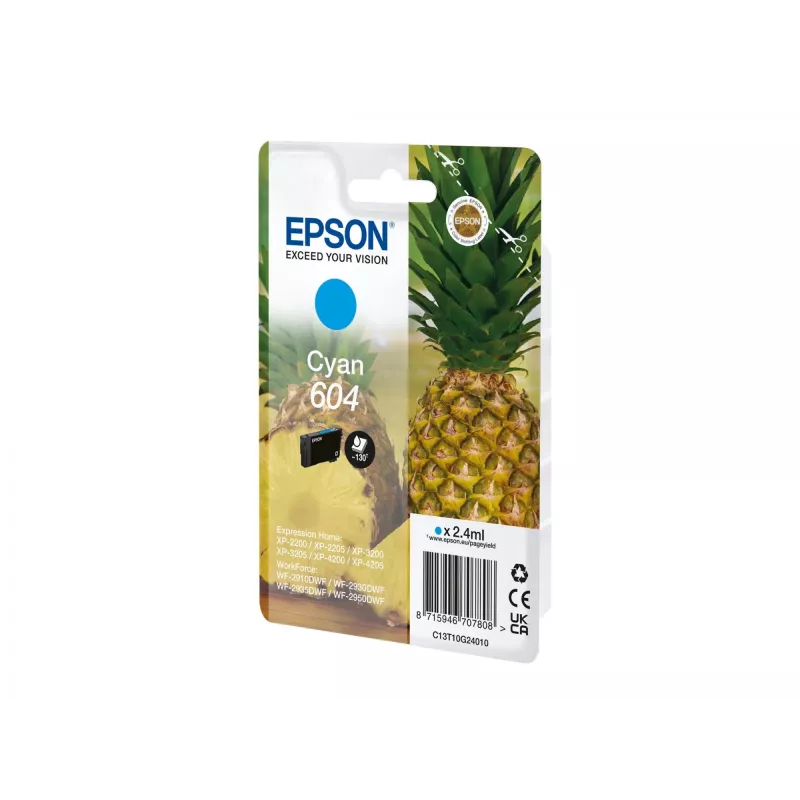 Epson 604 Tintenpatrone 1 Stück Original Standard-Reichweite Cyan