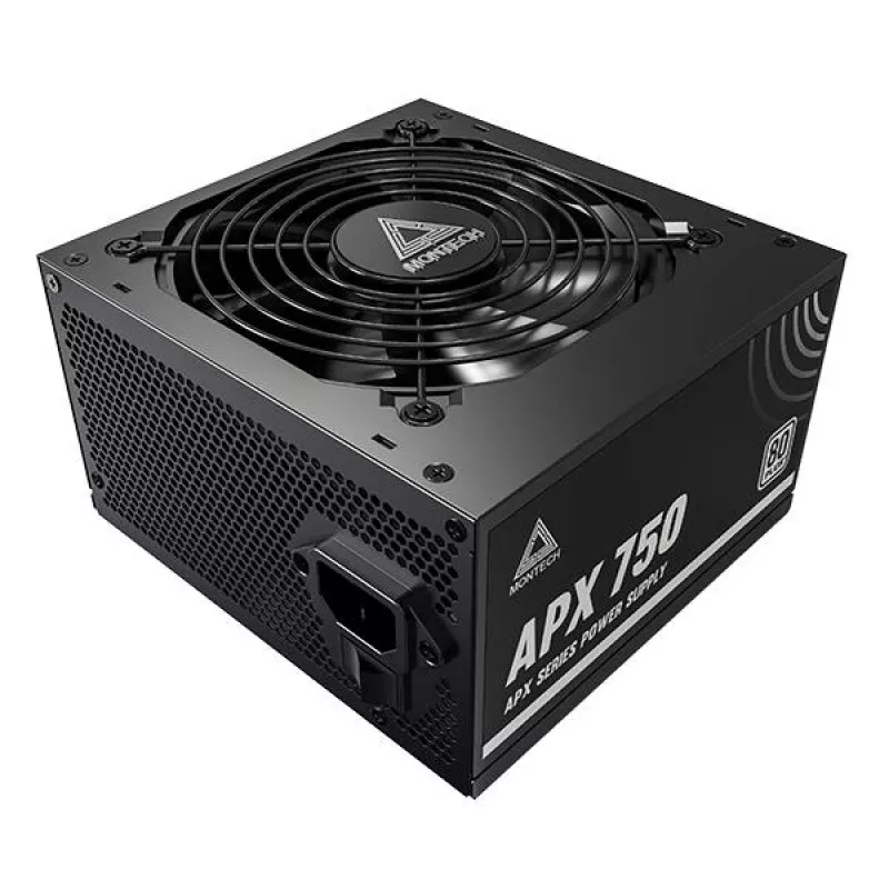 Montech APX750 Netzteil 750 W 20+4-Pin ATX ATX Schwarz