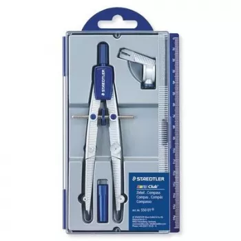Zirkel Staedtler 550 01 Blau Silber