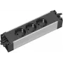 Bachmann STEP ALU 906.18815 Steckdosenleiste, 3x CEE 7/3
