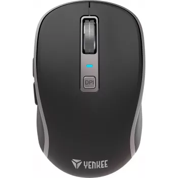 Dual WiFi+Bluetooth-Funkmaus, wiederaufladbarer Akku, 5 Tasten