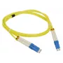 Alantec FOC-LCLC-9SMD-5 InfiniBand-/Glasfaserkabel 5 m LC Gelb