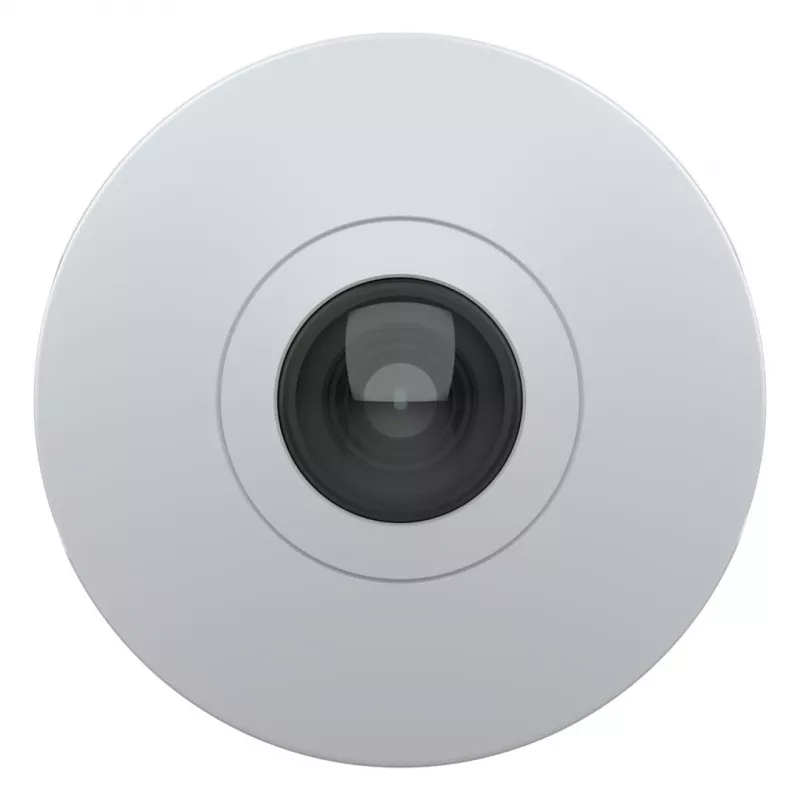 Axis M4327-P 02636-001 Panorama-Mini-Dome-IP-Kamera für innen, 6 MP, Fischauge 180/360°, Decke/Wand, Weiß