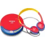 Tragbarer CD-Player Lenco CD-021 Multicolor — tragbarer CD-Player zur Audiowiedergabe, Batterie- oder Netzbetrieb