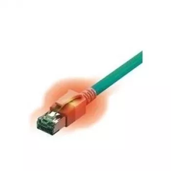 EasyLan EASY CS1OT0100 - DualBoot® LED Patchkabel, Cat.6a, S/FTP, türkis, 10 m