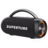 Tracer SuperTube TWS tragbarer Bluetooth-Lautsprecher, 30 W, IPX5, Schwarz