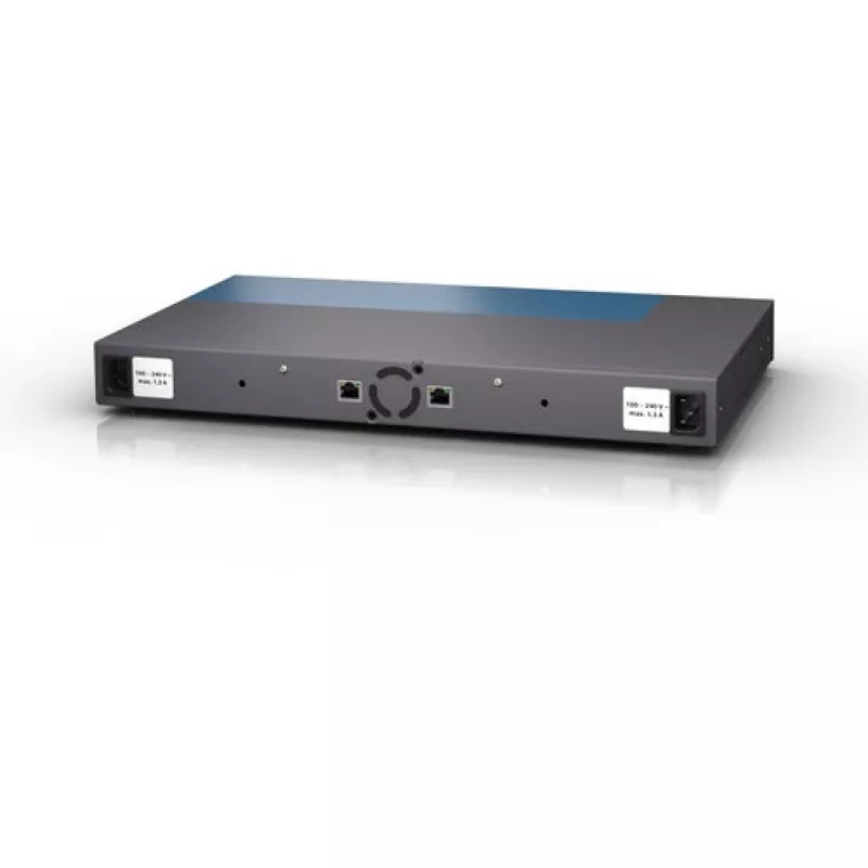 SEH dongleserver ProMAX USB-Dongleserver, 5x USB 3.0 + 15x USB 2.0, zwei Netzteile, Schwarz/Blau