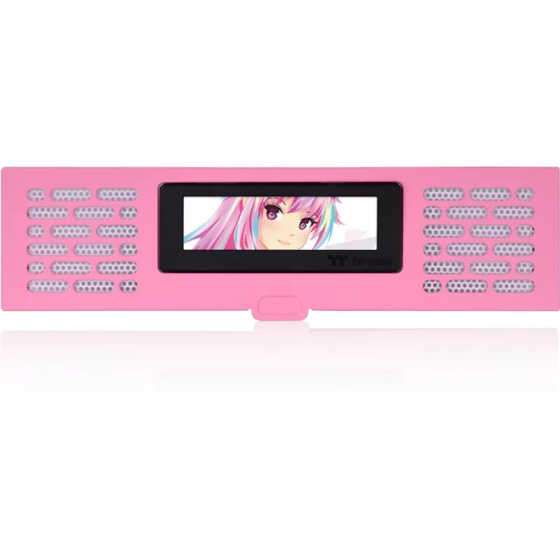 Thermaltake AC-067-OOANAN-A1 LCD-Panel-Kit für The Tower 200, pink