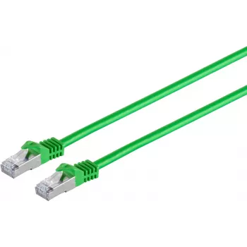 ShiverPeaks 75512-G Cat.7 S/FTP PIMF Rohkabel-Patchkabel, 2 m, Grün